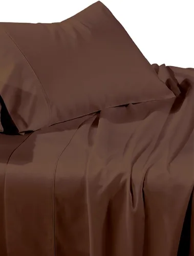 Vista 7 de Royal Tradition Sábana encimera de microfibra cepillada (tamaño King, beige sólido) con 2 fundas de almohada a juego como bono