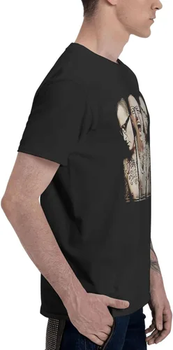 Vista 3 de Rockjada Chester Bennington - Camiseta de verano para hombre, estilo casual, de manga corta
