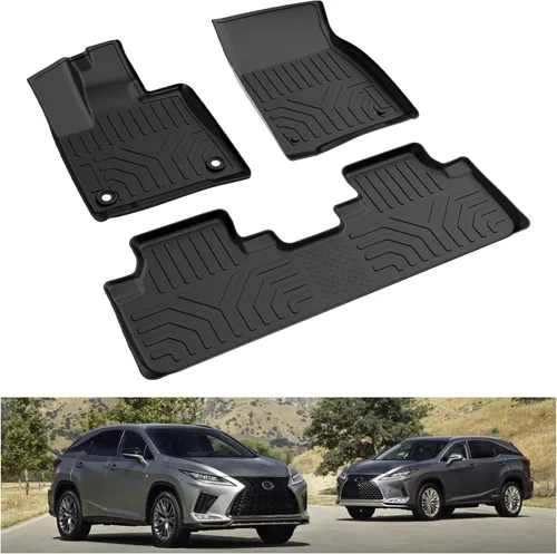 Vista 22 de KIWI MASTER Alfombrilla de maletero de carga para Toyota 4Runner 2010-2024, repuesto OEM PT218-89112 para todo tipo de clima, forro de maletero TPE