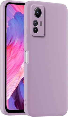 Vista 23 de Funda De Silicona Colorida Para Teléfono, Adecuado Para Redmi Note 12 Pro 5G (6.67") - Blanco Antiguo