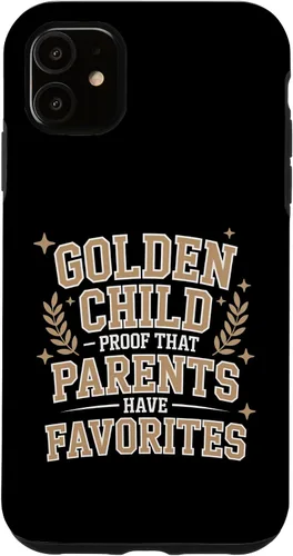 Vista 8 de Golden Child Mom's Favorite Gifted Kids Sibling Rivalry Art Case for iPhone 17