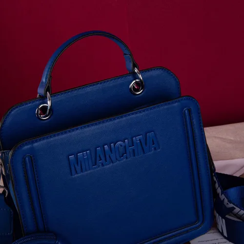 Vista 3 de Milan Chiva Monederos pequeños cruzados para mujer con monedero, bolsos de mano de moda con asa superior