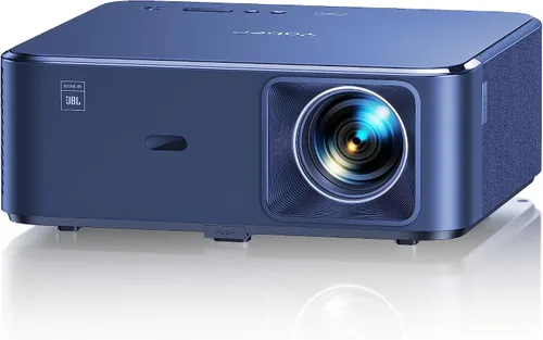 Vista 9 de Proyector 4K con Google TV, YABER K2s WiFi 6 Bluetooth, Sonido de JBL, Audio Dolby, Enfoque Automático y Keystone, Proyector de Película al Aire