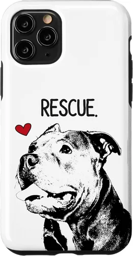 Vista 29 de Rescue Pitbull Dog Save Dogs Pit Bull Lover - Carcasa para iPhone 17