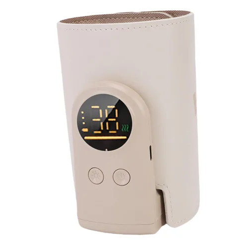 Vista 2 de Calentador de botellas portátil de calentamiento rápido con batería de 5000 mAh a prueba de calor ABS cubierta de aislamiento térmico