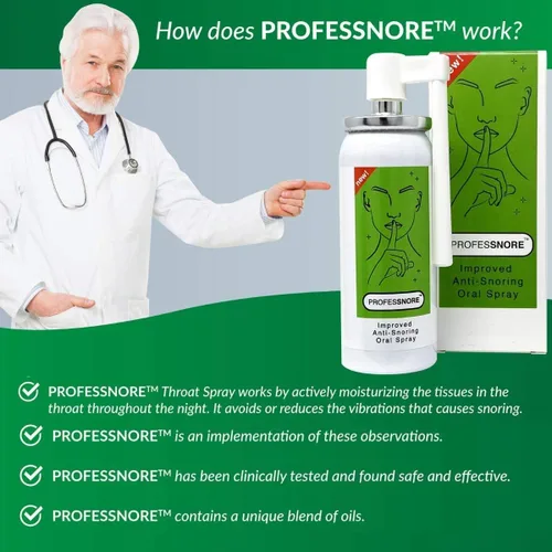 Vista 4 de Snore Solutions Anti Ronquidos Stop Relieve Spray Solución Natural para Ronquidos (Paquete de 2)