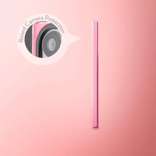 Vista 4 de SteepLab Funda de barrera para Samsung Galaxy S22 Ultra (pantalla de 6.8 pulgadas), funda absorbente de impactos con protección completa contra Rosa
