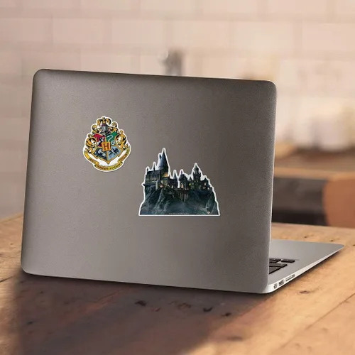 Vista 4 de Popfunk Colección clásica de sudaderas y calcomanías de Harry Potter Houses