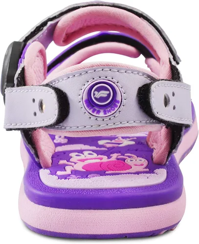 Vista 3 de Gold Pigeon Shoes Sandalias y toboganes para exteriores y agua fáciles de cerrar con broche para niños. Correas ajustables