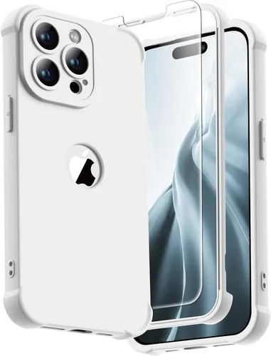 Vista 161 de ORETECH Funda para iPhone 11, con [2 protectores de pantalla de vidrio templado] [prueba de caídas de grado militar de 10 pies]