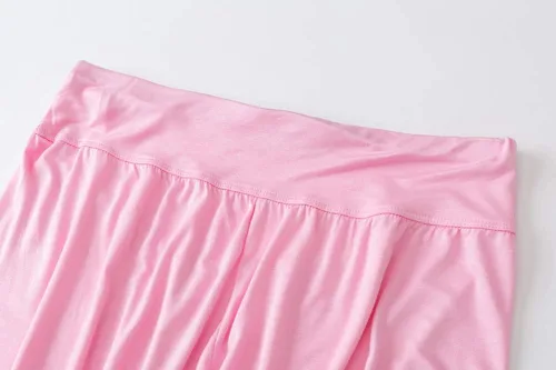 Vista 5 de Pantalones de algodón modal para mujer de AvaCostume, pantalones suaves para practicar yoga o deportes.