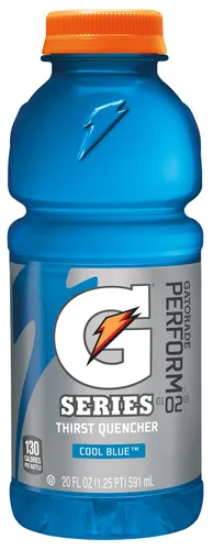 Vista 3 de Gatorade Bebida deportiva, Frost Riptide Rush, botellas de boca ancha de 20 onzas (paquete de 24)