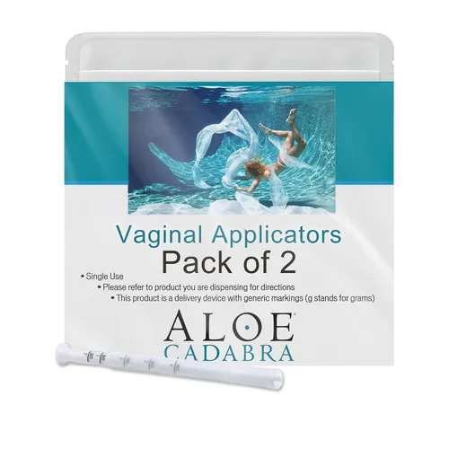 Vista 5 de Aloe Cadabra Aplicadores vaginales desechables, paquete de 15