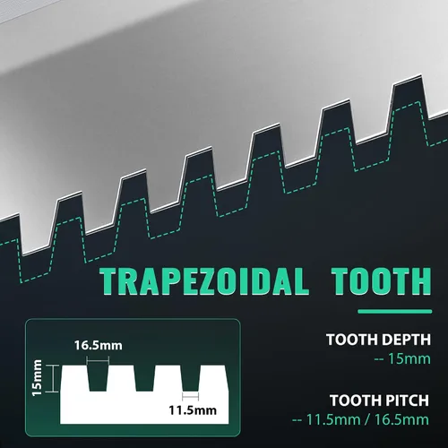 Vista 2 de Tile Tools - Paleta cuadrada de muesca de 29.5 in/30 pulgadas, suelo de baldosas grandes Reinforced Steel Blade, Deep Notch Design, Comfortable