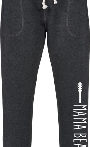 Vista 3 de Instant Message - Rainbow Heart - Pantalón deportivo para mujer, Gris Caliente Carbón
