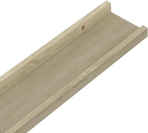 Vista 5 de Wall Shelves -SKM Wall Shelves 2 pcs Sonoma Oak 15.7"x3.5"x1.2