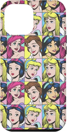 Vista 25 de Funda para iPhone 16 Disney Princesses Pop Art Princess Retratos