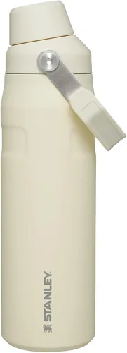 Vista 7 de STANLEY IceFlow Botella de agua de flujo rápido de 24 onzas Tapa con boquilla inclinada Ligera y a prueba de fugas para viajes y deportes Polar