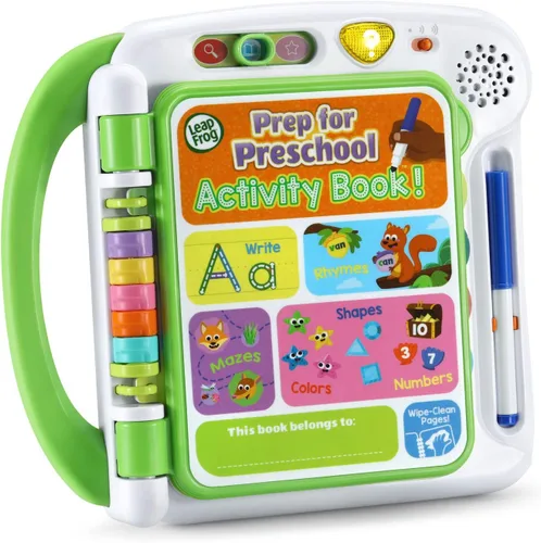Vista 2 de LeapFrog Libro de actividades de preparación para preescolar Verde