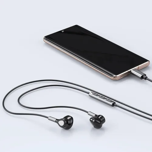 Vista 7 de Auriculares USB C para Samsung Galaxy S24 S23 Ultra S22 S21 FE S20 A54 A53 Auriculares USB C con Micrófono Control de Volumen Auriculares con Cable