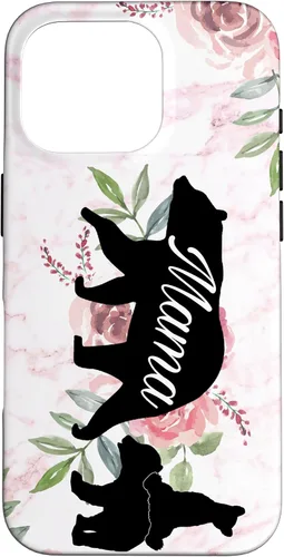 Vista 20 de Mama Bear Mom Gift Phone Holder - 2 Cubs Kiddo Mom Case for iPhone 17
