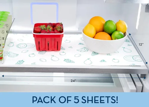 Vista 6 de S&T INC. Revestimientos para refrigeradores, revestimientos para estantes de armarios de cocina y contenedores de almacenamiento, revestimientos