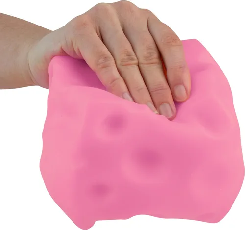 Vista 5 de ORB Easy Sqweezy Pink Super Cheesy - Bloque gigante de queso blando rosa