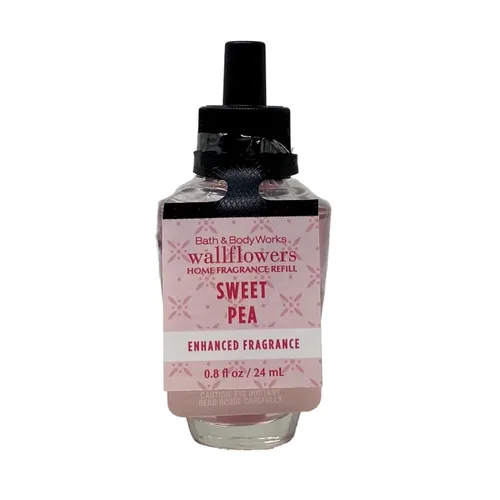 Vista 2 de Bath and Body Works Sweet Pea - Paquete de 4 repuestos de fragancias para el hogar, jabón de muestra Marbela