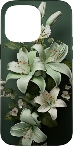 Vista 20 de Funda para iPhone 12 mini Sage green Wildflower Aesthetic Flower