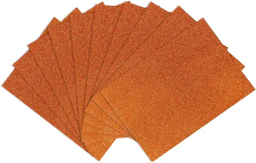 Vista 9 de Sonjade Papel de cartulina con purpurina, papeles con purpurina que no se desprende, cartulina para proyectos de manualidades y bricolaje, papel