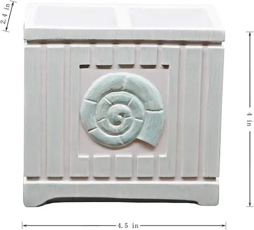 Vista 11 de Marina Decoration Juego de accesorios de baño de 4 piezas de decoración moderna de lujo, incluye dispensador de loción de jabón líquido para baño
