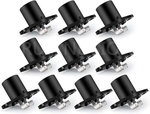 Vista 9 de Ruiandsion Bombilla de microondas Z187 T170 Soporte Base Reemplazo para Horno Universal Microondas Pera Lámpara Socket-W01