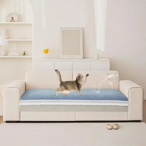 Vista 18 de VClife Funda para Brazo de Sofá Antideslizante Azul Fundas para Reposabrazos para Reclinable, Sillón, Sofá de Dos Plazas y Sofá 1 Pieza Funda Suave