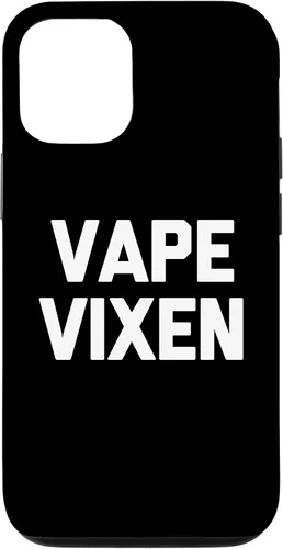 Vista 11 de iPhone 12 mini Vape Vixen T-Shirt divertido dicho sarcástico fumar vaping caso