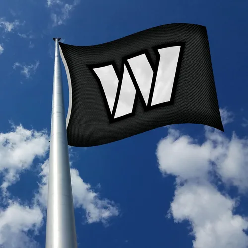 Vista 3 de Rico Industries NFL - Bandera de fibra de carbono de 3 x 5 pies, para interiores o exteriores, decoración del hogar, gran regalo, día del juego