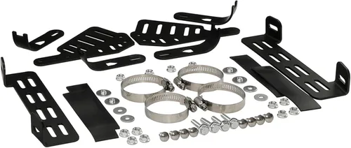 Vista 6 de TCT-MOTORPARTS Soporte de montaje para carenado Batwing, compatible con Harley Road King Softail Heritage FLST