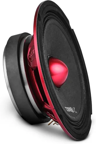 Vista 14 de Altavoz DS18 PRO de rango medio, cúpula en compresión de aluminio roja, altavoces de puerta de audio de alta calidad para auto o camión sistema