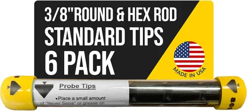 Vista 7 de T&T Tools Puntas de repuesto estándar para varillas de sonda de suelo de 3/8 pulgadas – Compatible con Smart Stick y Mighty Probe – Ideal