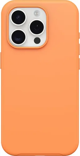 Vista 8 de OtterBox Funda de la serie Symmetry para iPhone 15 Pro (solamente) - Zapatillas de Ballet (Rosa), Se Acopla a MagSafe, Ultra-Elegante, Bordes