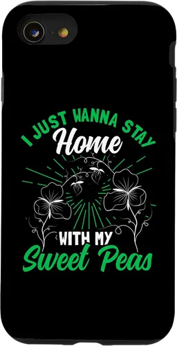 Vista 13 de iPhone 15 Sweet Peas Gardener Soil Flower Food Sweet Peas Lover Case