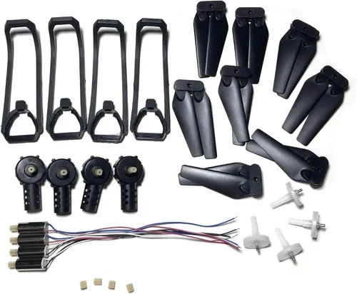 Vista 2 de Fit for K3 E99&K3 Pro Rc Drone FPV Quadrotor Spare Parts for E99&K3 Pro Engines Motor Base Propellers Blades Frame Gears Arm Kit(100pcs Gear)
