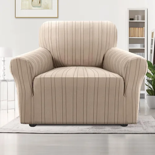 Vista 39 de H.VERSAILTEX Fundas de Loveseat de Alta Elasticidad, Funda de Sofá de 1 Pieza Antideslizante con Parte Inferior Elástica, Fundas de Sofá Gruesas