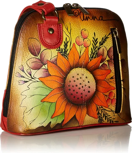 Vista 2 de Anna by Anuschka Leather Small Multi Compartment Zip-Around Organizer