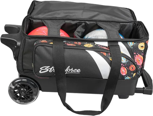 Vista 6 de KR Strikeforce Rodillo doble liso Cruiser con compartimento para zapatos y bolsillo lateral para accesorios Donas