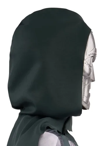 Vista 4 de Máscara Valor de Disfraz de Doctor Doom para Niños de Marvel Multicolor
