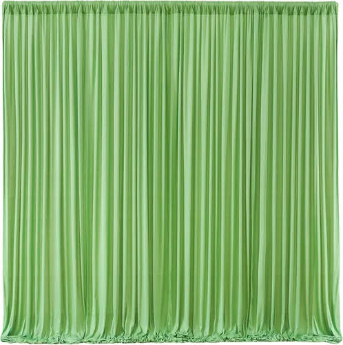 Vista 18 de Cortinas de Fondo Beige - Cortinas de Poliéster Sin Arrugas para Fotografía, Cortinas de Fondo para Fiestas, para Decoraciones de Baby Shower