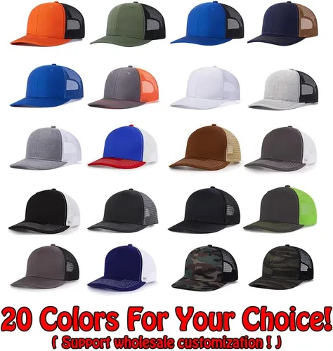 Vista 2 de Gorras De Camionero De Malla Personalizadas Gorras Unisex Bordadas Gorras Chicago Líneas