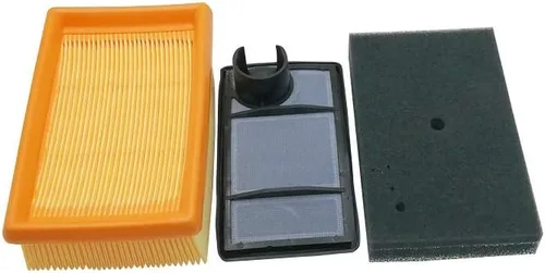 Vista 2 de Paquete de 2 filtros de aire 4223 141 0300 de repuesto Stihl 4223-141-0300 4223-140-1800 4223-141-0600 4223-007-1010 se adapta a Stihl TS400 TS 400