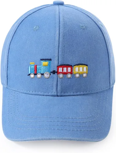Vista 7 de Lindas gorras de béisbol bordadas para niños y niñas, de algodón lavado, ajustable, estilo vintage, snapback, para niños y niñas, de 3 a 8 años