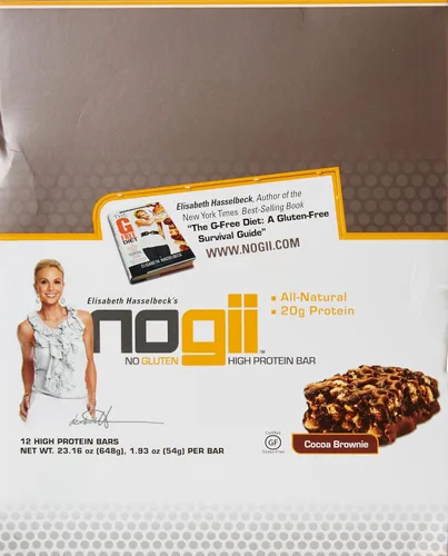 Vista 2 de Barra nutricional alta en proteínas, brownie de cacao, 12